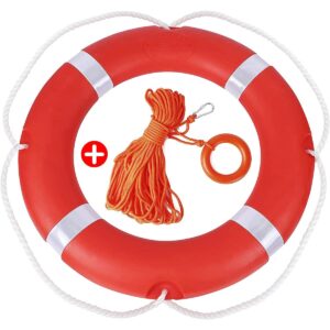Throw Ring with Floating Lifesaving Rope